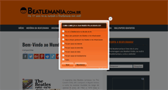 Desktop Screenshot of beatlemania.com.br