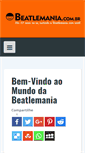 Mobile Screenshot of beatlemania.com.br